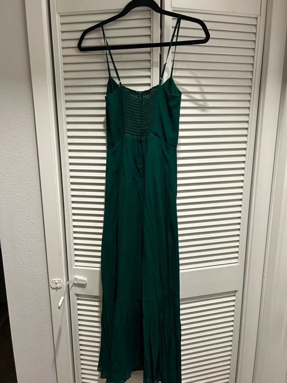 Reformation Emersyn Dress Emerald - Size 2 - Picture 4 of 4